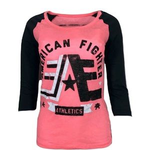 AMERICAN FIGHTER Womens T-Shirt STONY BROO Athleti